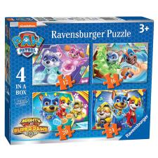 Paw Patrol Mighty Pups 4 in a Box Jigsaw Puzzles